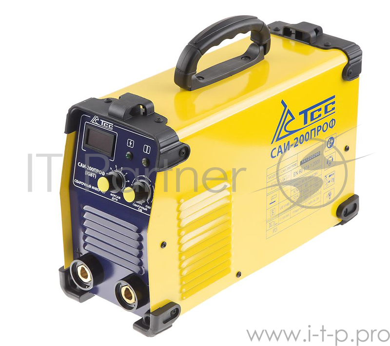 Сварочный аппарат ТСС САИ-200ПРОФ инвертор 8.7кВт 220В 30-200А ПВ80% 7кг