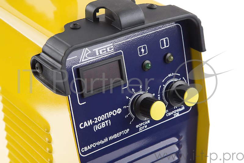 Сварочный аппарат ТСС САИ-200ПРОФ инвертор 8.7кВт 220В 30-200А ПВ80% 7кг