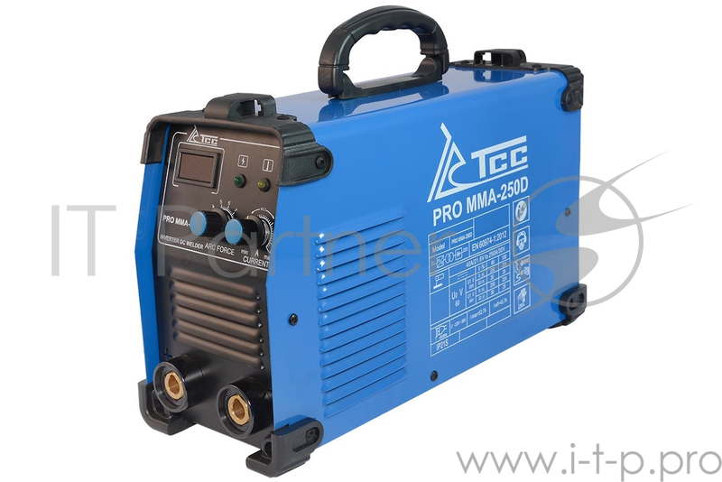 Сварочный аппарат ТСС PRO MMA-250D инвертор 9.4кВа 220/380±15% 40-250 ПВ80% 8.8кг