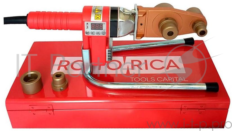Аппарат для сварки пластиковых труб ROTORICA ROCKET WELDER ECO CT-32GF 1000Вт 16-40мм
