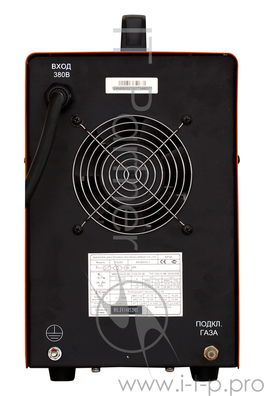 Инвертор сварочный СВАРОГ TIG 250 (R22) 380В 10-215/10-250А 8.3кВт 1.6-5.0мм ПВ60% 18.5кг