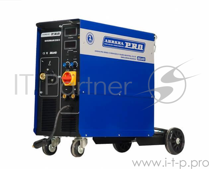 Сварочный полуавтомат AURORA PRO OVERMAN 250/3 Mosfet 8400ВА 380В 50-250А 35кг