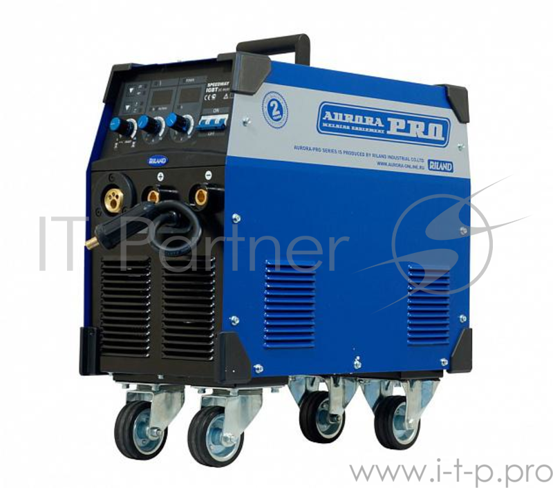 Сварочный полуавтомат AURORA SPEEDWAY 300 IGBT 11.7кВт 380В MIG/MAG/MMA 70-300А 0.8-1.2мм 31.5кг
