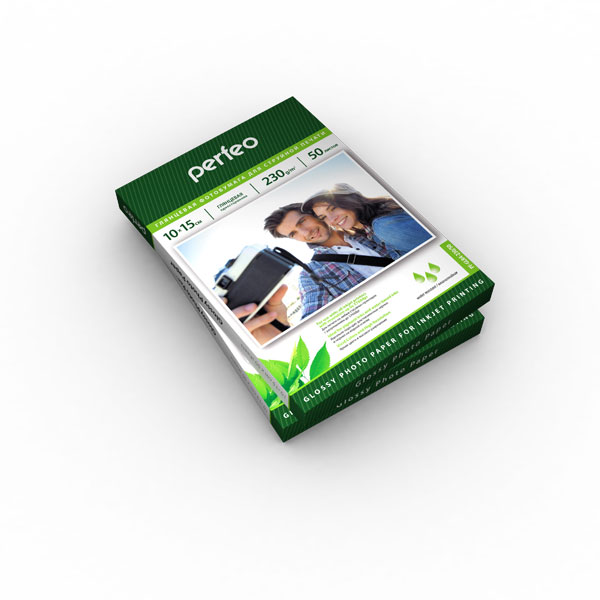 фотобумага Perfeo PF-GLA6-230/500 Бумага Perfeo глянцевая 500л, 10х15 230 г/м2