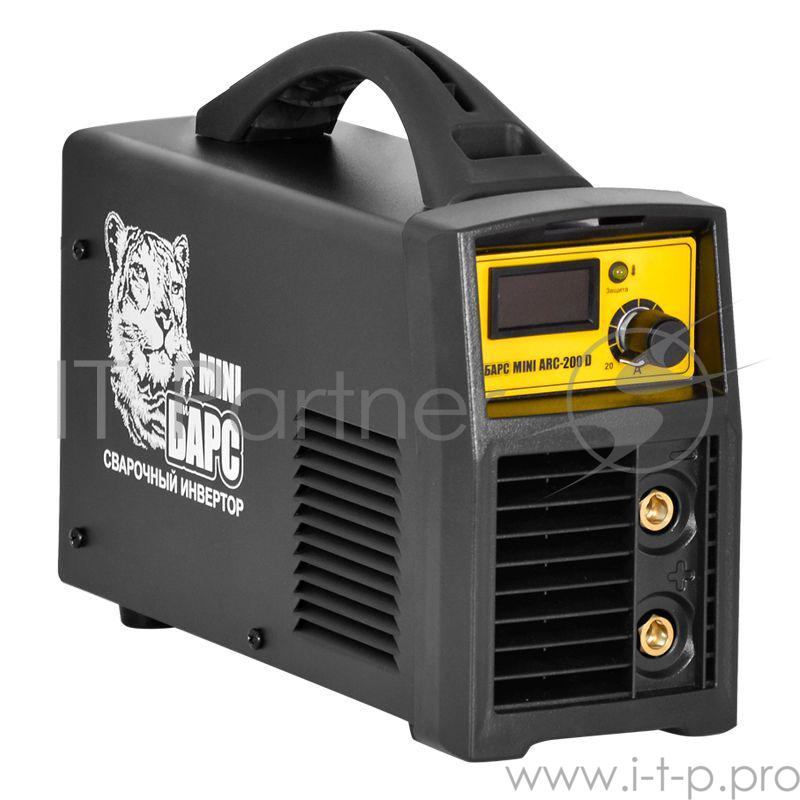 Сварочный аппарат БАРС Mini ARC-200 D 6.3кВт 220 расшир. диапазон MMA
