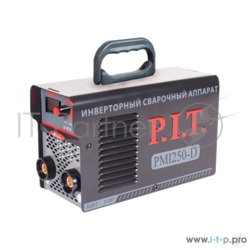 Сварочный инвертор PMI250-D IGBT P.I.T.(250 А,ПВ-60,1,6-4 мм,от пониженного 170,гор.старт,дисплей) , шт