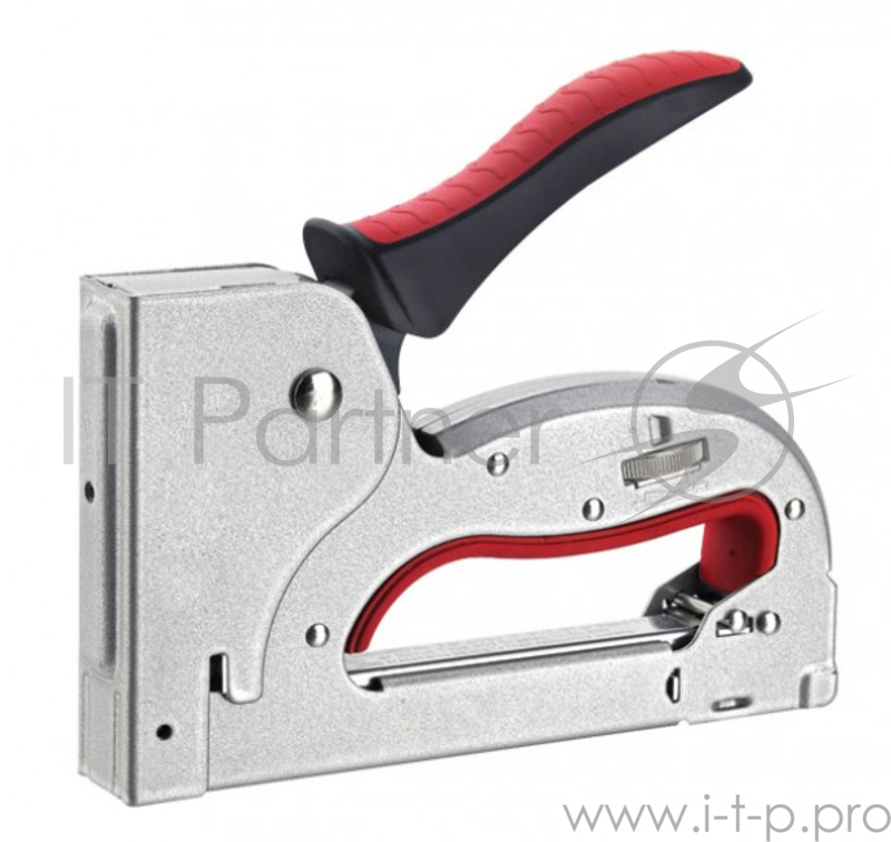 Степлер FIT 32123 скобы 4-14мм тип 53, с регул. удара, металлический