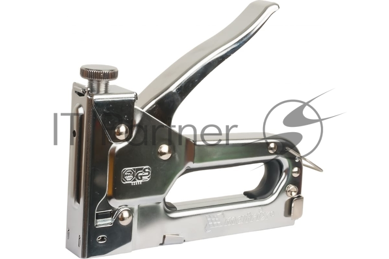 Степлер MATRIX 40902 мебельный регулируемый тип скобы 53 414мм master