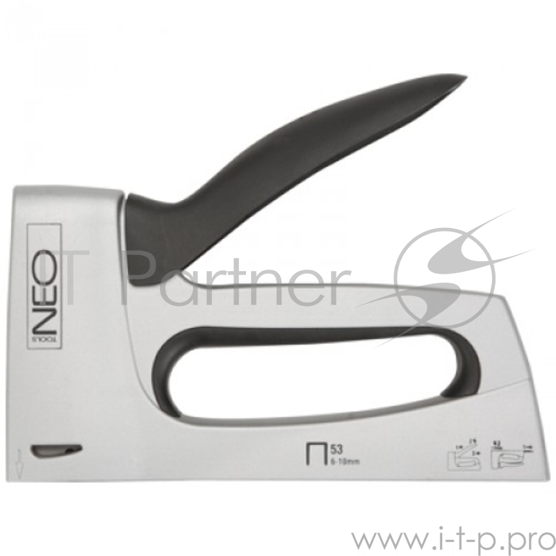 Степлер ручной NEO 16-017 алюминиевый, скобы 6-14мм