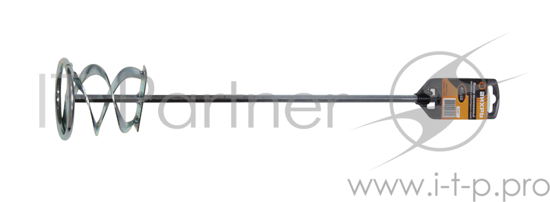 Миксер оцинкованный 400х80 мм для красок и штукатурных смесей