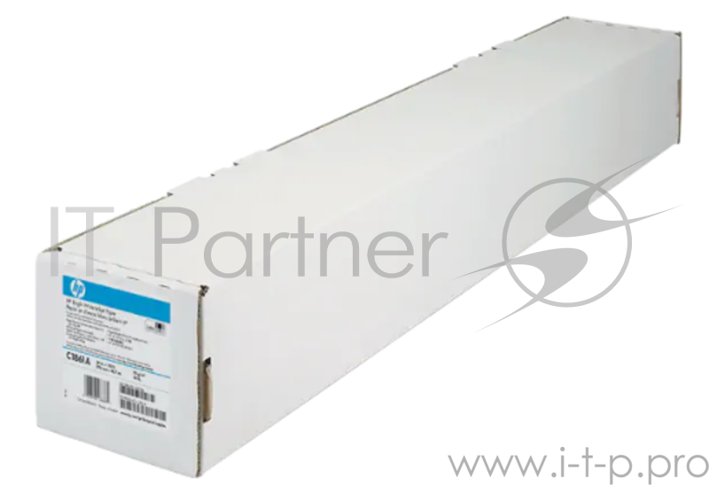 Бумага широкоформатная HP HP Q1444A Ярко-белая бумага HP для струйной печати – 841 мм x 45,7 м