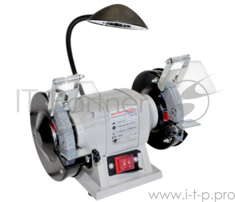 Заточные (точило) ИНТЕРСКОЛ Т-125/120 Точило 120Вт,19.3м/с,ф125/12.7мм,4.7кг 87.1.0.00