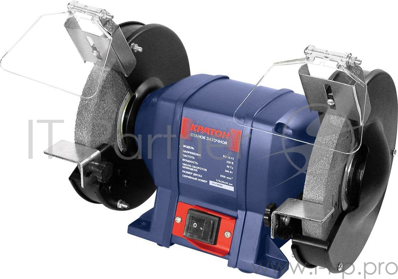 Точило КРАТОН BG 14-13 300Вт 2950об/мин диск 175х20х32мм