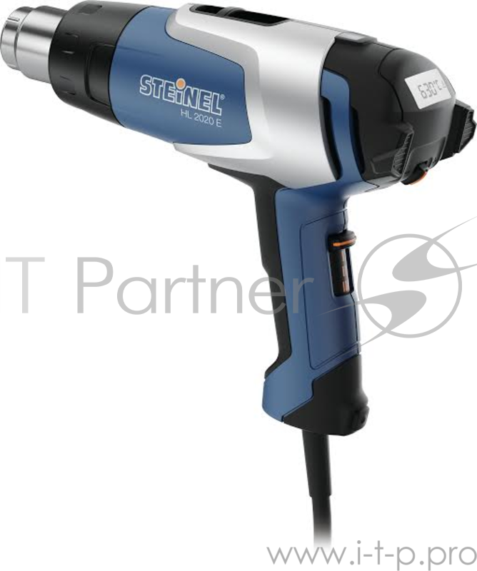 Термовоздуходувка STEINEL HL 2020 E 2200W. 80-630°C. 150/300/500 л/мин. ЖК-дисплей. картон