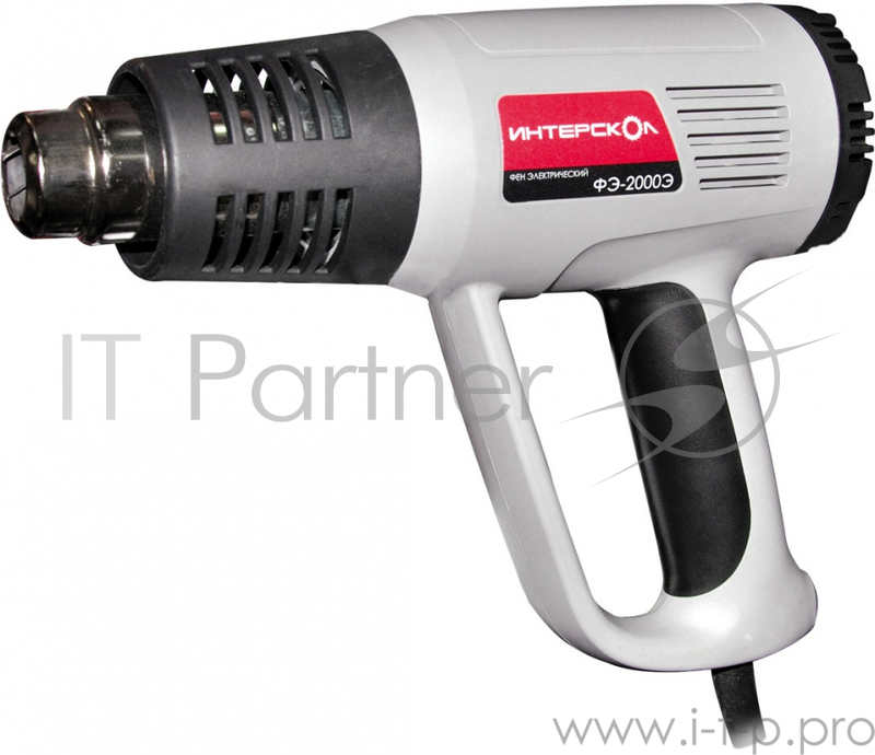 Технический фен Интерскол ФЭ-2000Э 2000Вт темп.80-600С