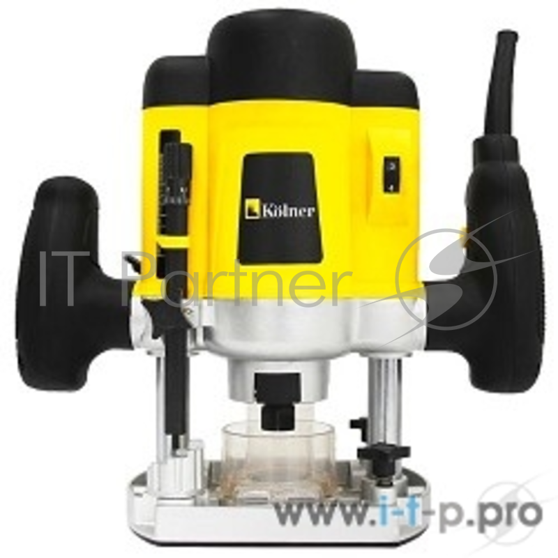 Фрезер KOLNER KER 1200V(1200Вт, 11500-30000 об/мин, цанга 8(6)мм, раб.глубина 50мм, электронная регулировка оборотов, шнур 2м, вес 4кг.)