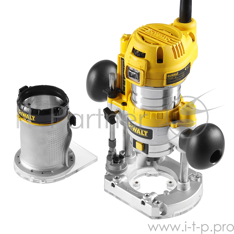 Фрезер DeWALT D26204K 900Вт 27000об/мин макс.ход 55мм диам.хв.6-8мм в кейсе