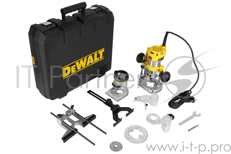 Фрезер DeWALT D26204K 900Вт 27000об/мин макс.ход 55мм диам.хв.6-8мм в кейсе