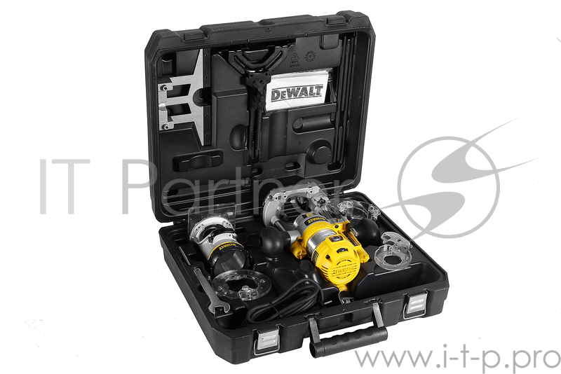 Фрезер DeWALT D26204K 900Вт 27000об/мин макс.ход 55мм диам.хв.6-8мм в кейсе