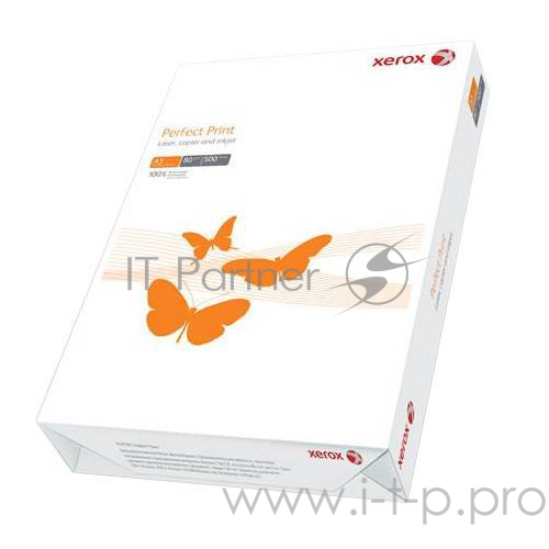Бумага офисная XEROX 003R97759P (5 пачек по 500 л.) Бумага А4 XEROX PerfectPrint Plus 80g, 146 CIE, А4 500sh (отпускается коробками по 5 пачек в коробке)