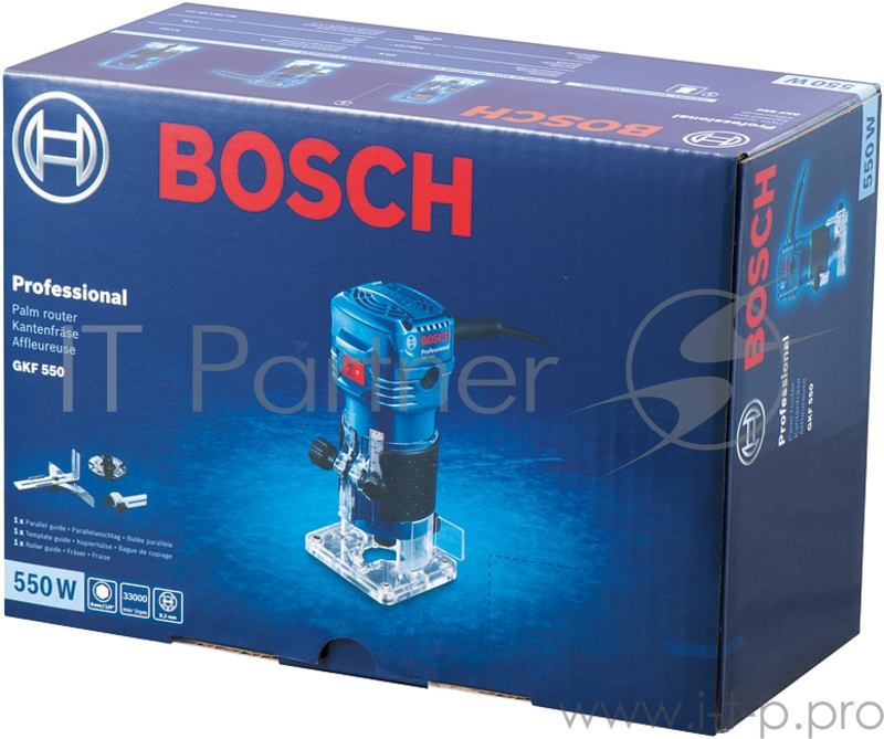 Фрезер BOSCH GKF 550 550Вт 33000об/мин