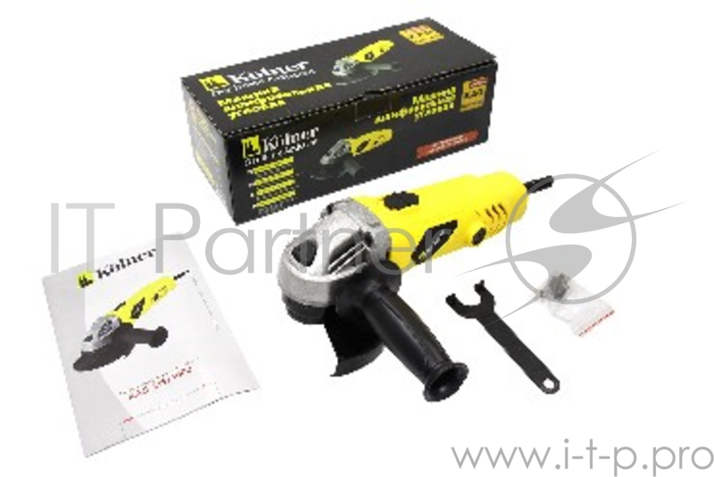 Шлифовальная машина KOLNER KAG 125/1000(1000 Вт, 11000 об/мин, диаметр диска 125мм)