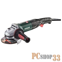Шлифовальные машины Metabo WEV 1500-125 RT 601243000 шлифмашина угловая { 1500вт, 125мм, 11000 об/мин, вес 2.4 кг }