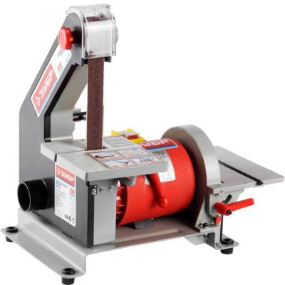 Электроинструмент ЗУБР ЗШС-330 Станок { шлифовальный, лента 762 x 25мм, диск 125мм, 2950об/мин, 330Вт }