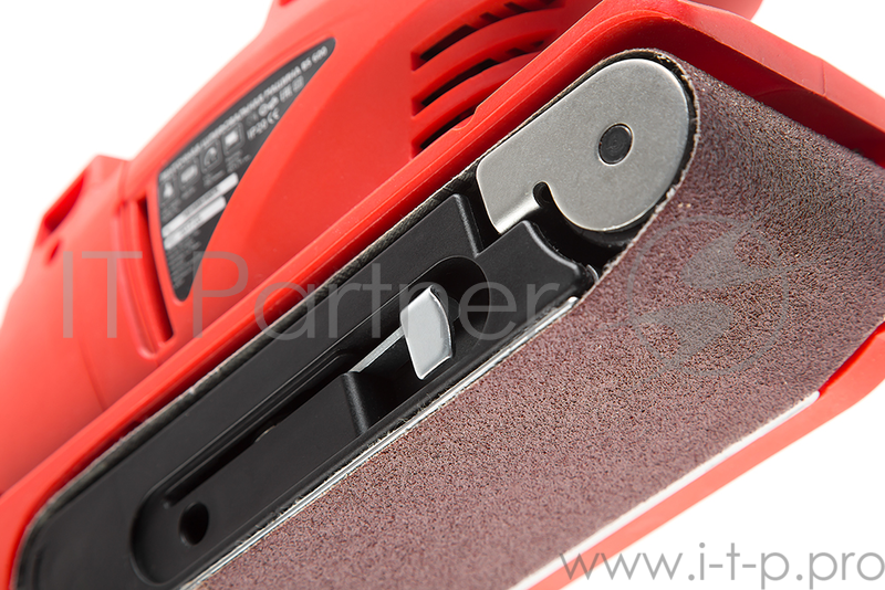 Шлиф. машинка ленточная MILITARY BS600 600Вт, 170-250м/мин, 457х75мм, струбцины (2шт.)