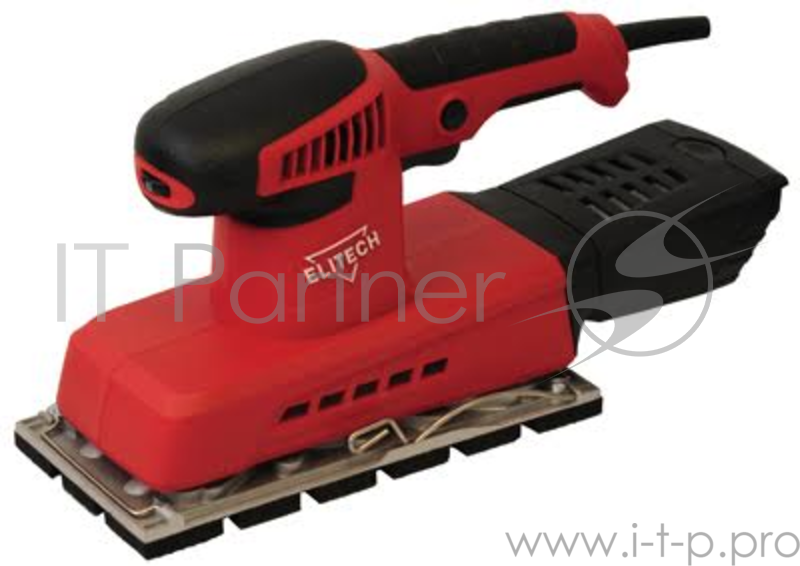 Шлифмашина виб ELITECH МШВ 0423Э 380Вт. 113х228мм. 2000-12000обм. ампл-2.0мм. зажимлипучка.