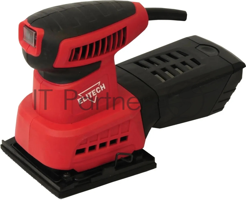 Шлифмашина виб ELITECH МШВ 0211 220Вт. 113х105мм. 15000обм. ампл-2.0мм. сборник. зажимлипучка