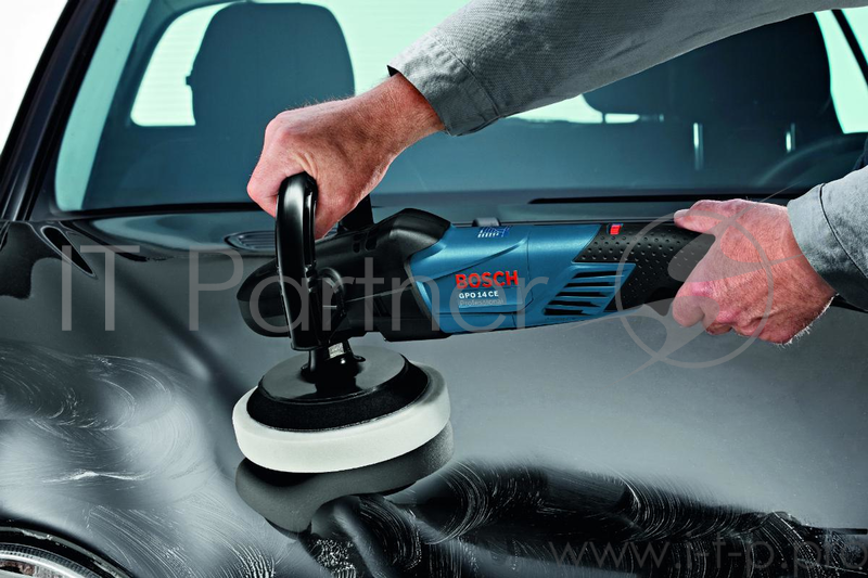 Машина полировальная BOSCH GPO 14 CE (0.601.389.000) 1400Вт 750-3000об/мин 180мм