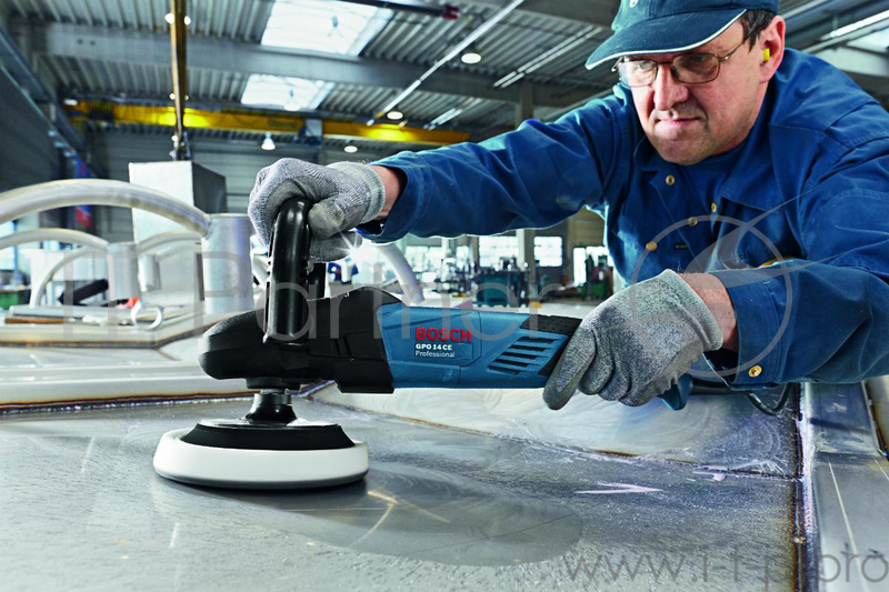 Машина полировальная BOSCH GPO 14 CE (0.601.389.000) 1400Вт 750-3000об/мин 180мм