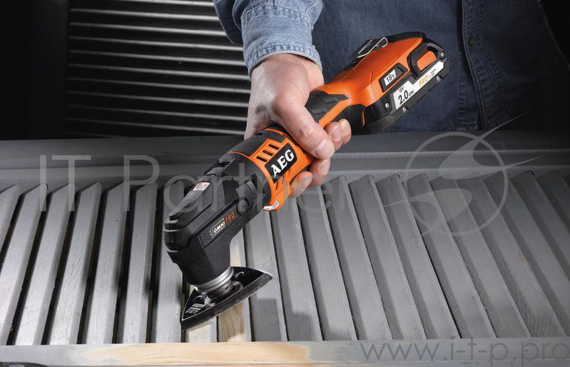 Инструмент многоф. акк. AEG OMNI18C LI-202BKIT1X аккумуляторный 18В 2х2Ач Li-ion