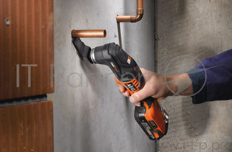 Инструмент многоф. акк. AEG OMNI18C LI-202BKIT1X аккумуляторный 18В 2х2Ач Li-ion