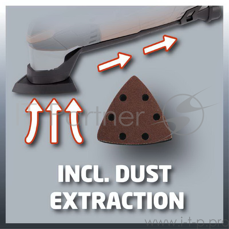 Инструмент многоф. EINHELL RT-MG 200 E (4465040) 200Вт 15000-21000об/мин кейс набор насадок 1.1кг