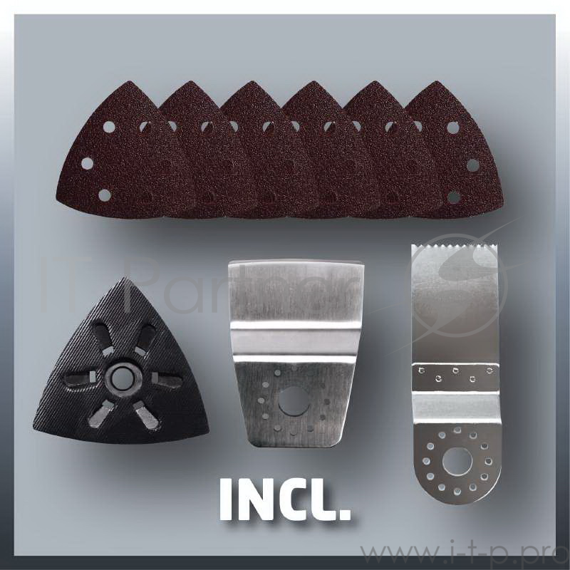 Инструмент многоф. EINHELL RT-MG 200 E (4465040) 200Вт 15000-21000об/мин кейс набор насадок 1.1кг