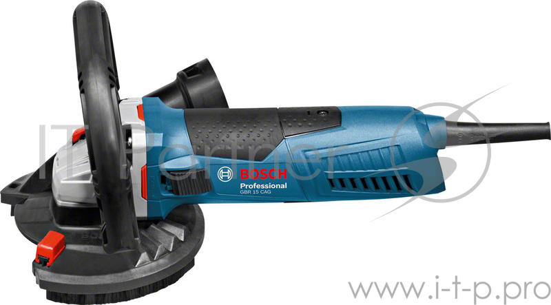 Шлиф.машинка по бетону BOSCH GBR 15 CAG L-BOXX по бетону (0.601.776.001) 1500Вт 9300об/мин диам.125