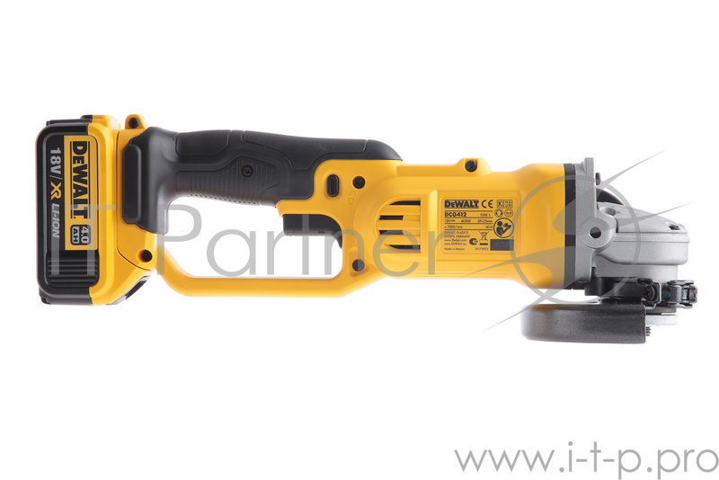 УШМ акк. DeWALT DCG412M2 18.0В 2x4.0Ач LiION 7000об/мин 125мм в кейсе