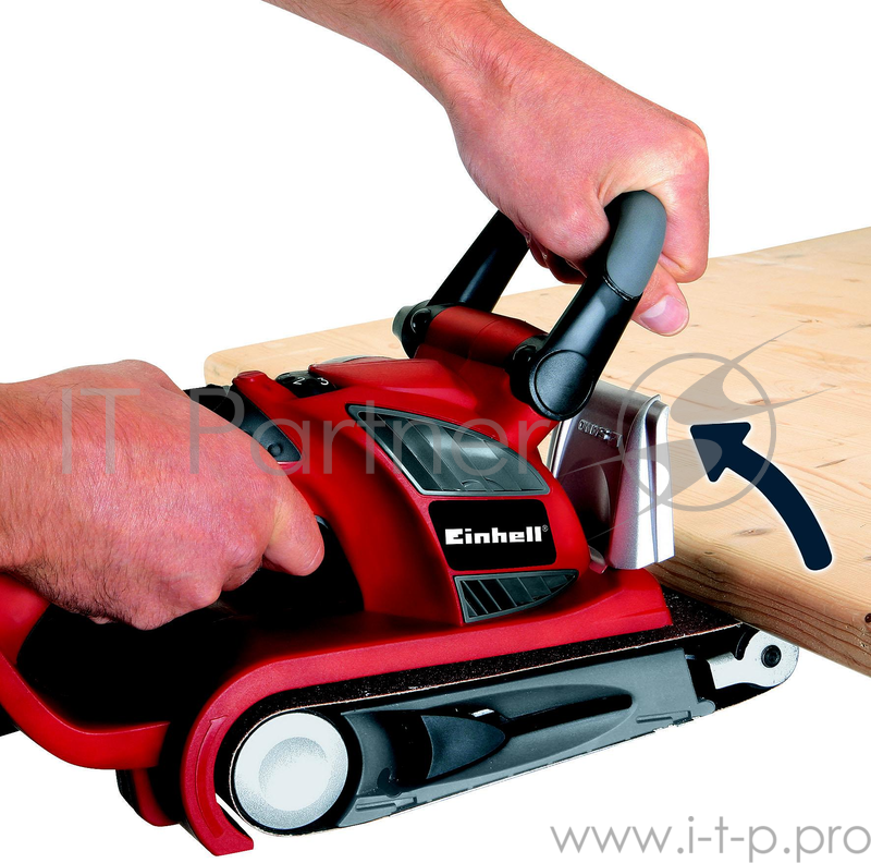 Шлиф.машинка ленточная EINHELL RT-BS 75 (4466230) 850Вт 200-300об/мин 75х533мм + шлиф.лента