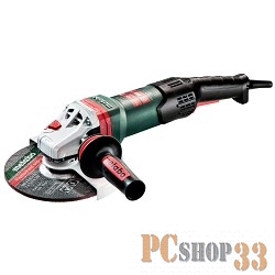 УШМ (болгарка) METABO WEPBA 19-180 Quick RT (601099000) 1900Вт Ф180мм 8200об/мин 5Нм ТС,АБ,торм,НВ