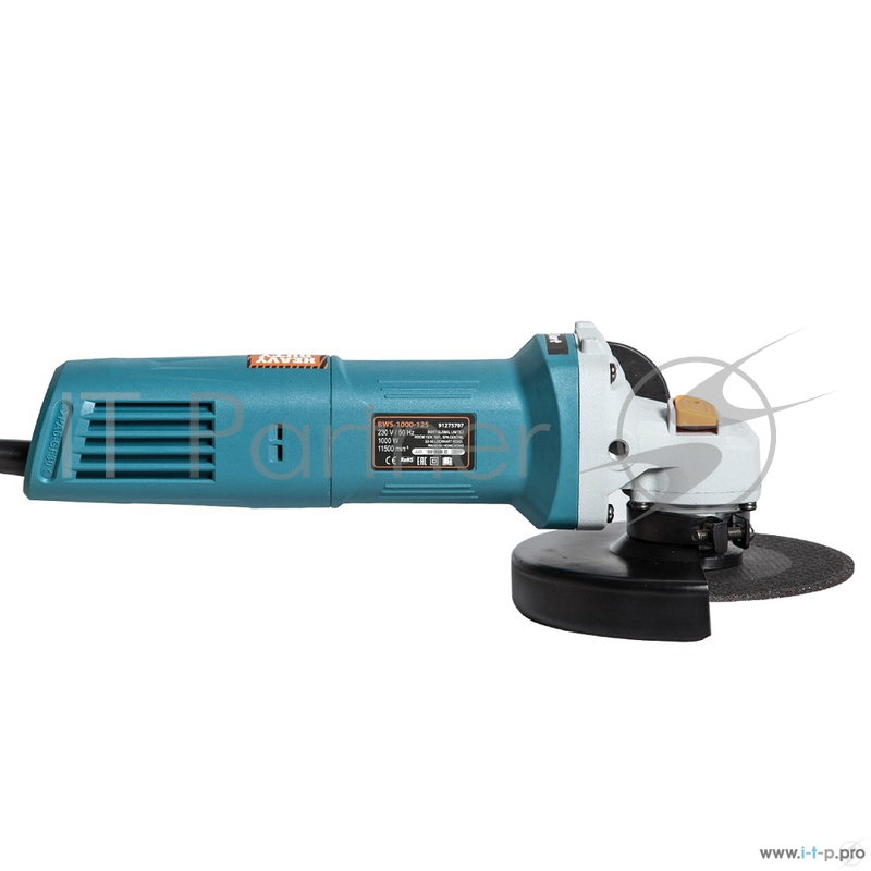 Шлифовальная машина BORT BWS-1000-125 Диаметр диска 125 мм, Длина шнура питания 2 м, Мощность 1000 Вт, Вес изделия 2,0 кг, Скорость холостого хода 11500 об/мин, Частота тока 50 Гц, Посадочный диаметр диска 22 мм, Габариты упаковки 32,5x12x12 см, Тип