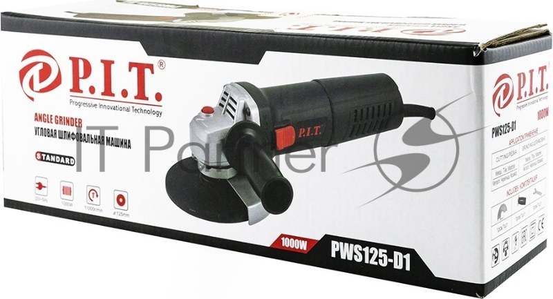 Шлифмашина угловая РWS125-D1 P.I.T., шт