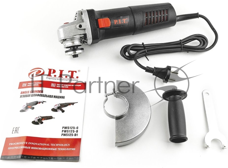 Шлифмашина угловая РWS125-D1 P.I.T., шт