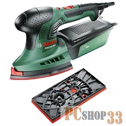 Машинка шлифовальная плоская (вибрационная) BOSCH PSM 200 AES (06033B6020) мультишлифмашина