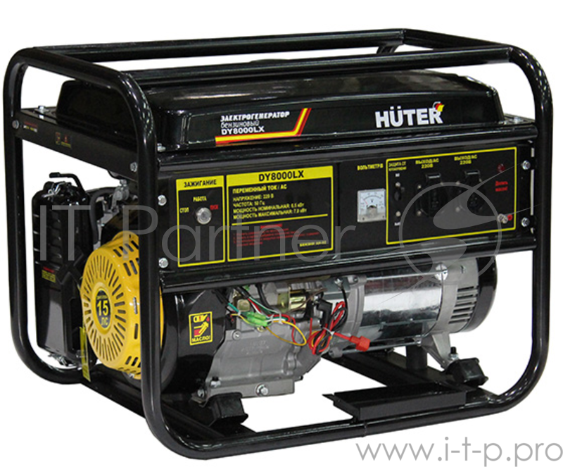 Генератор Huter DY8000LX 6.5кВт