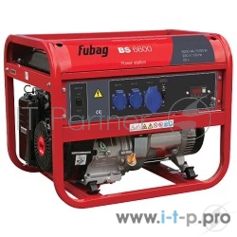 Генераторы, Блоки автоматики FUBAG BS 6600 838202 { 6.6 / 6.0 кВА, 26 А, 25 Объем бака, л, 220 В, 87 Вес, кг }