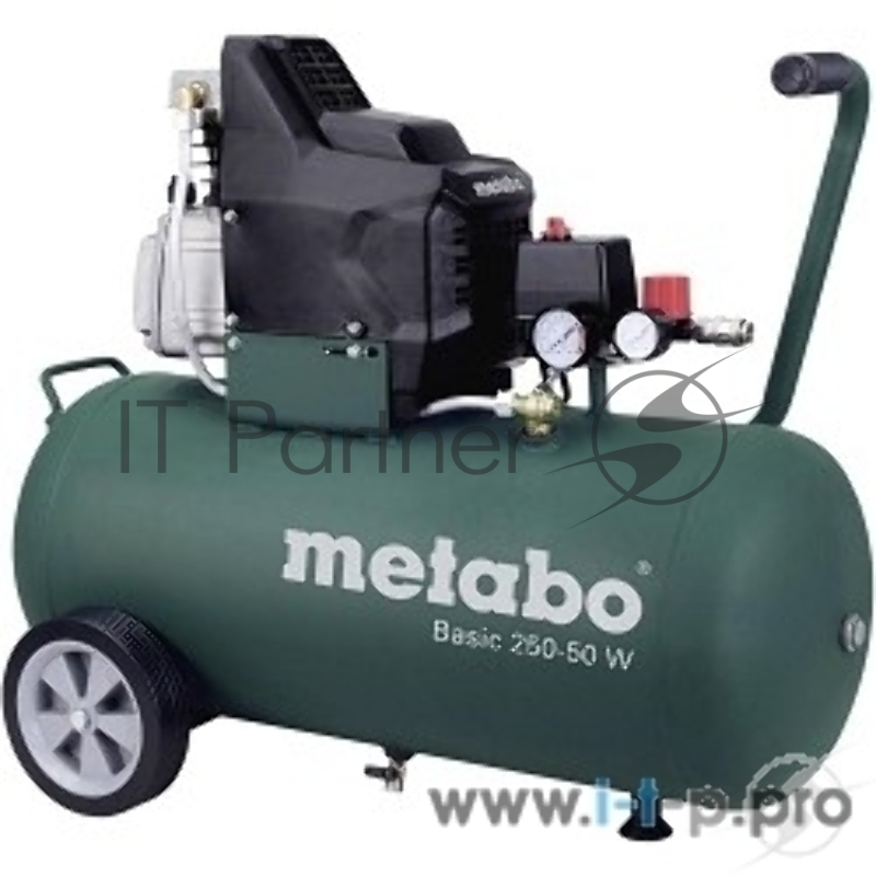 Компрессоры Metabo 250-50 W 601534000 Компрессор { масл.1.5кВт,50л, вес 32.5 кг }