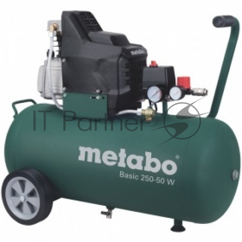 Компрессоры Metabo 250-50 W 601534000 Компрессор { масл.1.5кВт,50л, вес 32.5 кг }
