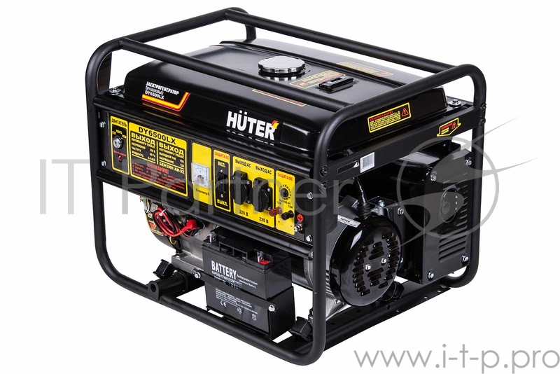 Электрогенератор DY6500LX с колёсами и аккумулятором